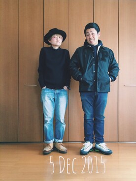 RENAさん(レディース・159cm)の冬コーディネート