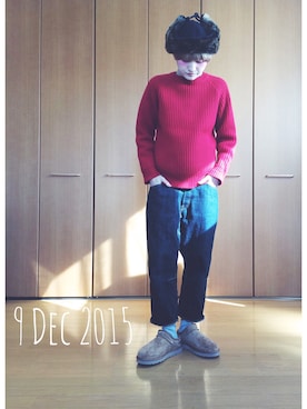 「override 」｜RENAさん（レディース・159cm）の冬コーディネート