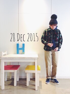 「override 」｜RENAさん（レディース・159cm）の冬コーディネート