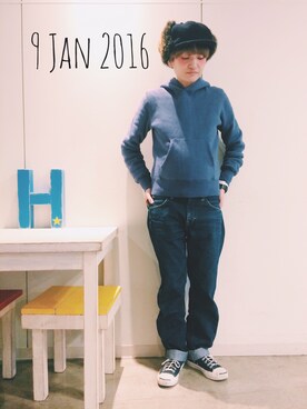 「override 」｜RENAさん（レディース・159cm）の冬コーディネート