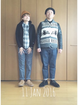 RENAさん(レディース・159cm)の冬コーディネート