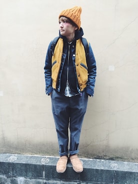 RENAさん(レディース・159cm)の冬コーディネート