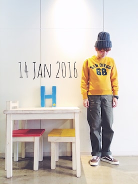 「override 」｜RENAさん（レディース・159cm）の冬コーディネート