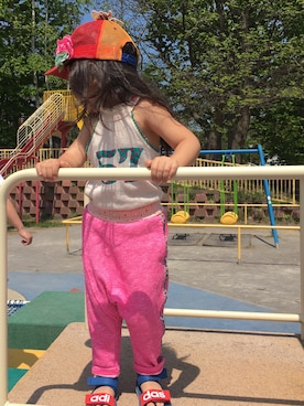 「BOOFOOWOO」｜kohaさん（キッズ・100cm）の春コーディネート