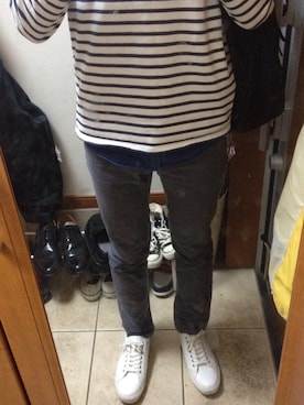 老師さん（メンズ・175cm）の秋コーディネート