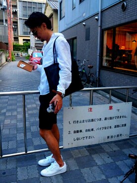 オカダユウヘイさん（メンズ・181cm）の夏コーディネート