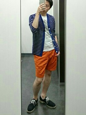 亮さん（メンズ・168cm）の夏コーディネート