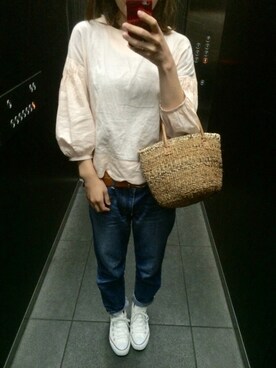 ちいさん（レディース・160cm）の春コーディネート