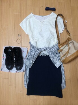 iさん(レディース・154cm)の春コーディネート