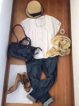 iさん(レディース・154cm)の春コーディネート