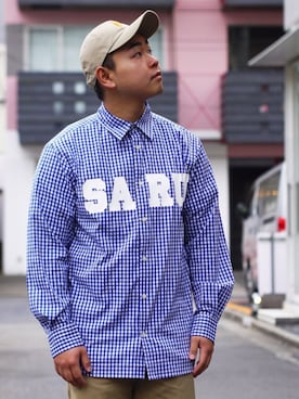 「santastic!」｜tatsuya satoさん（メンズ・170cm）の春コーディネート