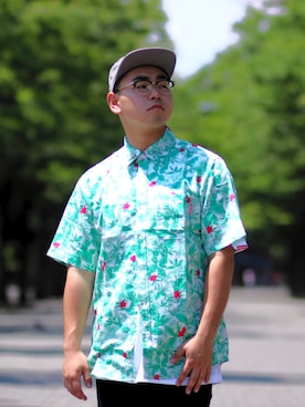 「santastic!」｜tatsuya satoさん（メンズ・170cm）の夏コーディネート