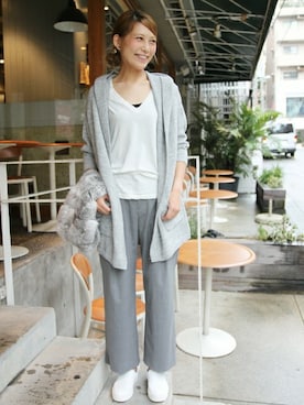 「relume」｜JOURNAL STANDARD relume 表参道店スタッフさん（レディース・169cm）の冬コーディネート