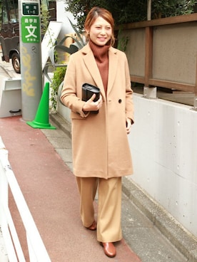 「Lilimill（リリミル）のアイテム」を使った、JOURNAL STANDARD relume 表参道店スタッフさん（レディース・169cm）の秋コーディネート