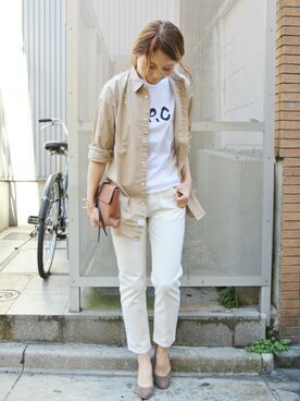 「relume」｜JOURNAL STANDARD relume 表参道店スタッフさん（レディース・169cm）の冬コーディネート