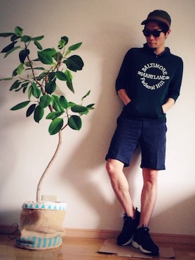 なおたろうさん（メンズ・168cm）の夏コーディネート