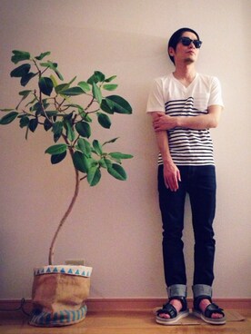 なおたろうさん（メンズ・168cm）の夏コーディネート