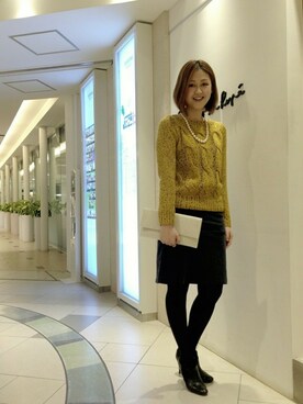 ICHIHARAさん(レディース・165cm)の冬コーディネート