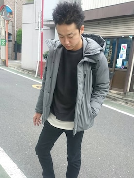 「RAGEBLUE（レイジブルー）のアイテム（その他アウター）」を使った、やすくんさん（メンズ・170cm）の秋コーディネート
