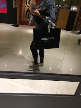 「PULL&BEAR（プルアンドベア）のアイテム（その他シューズ）」を使った、니콜さん（レディース・160cm）の秋コーディネート