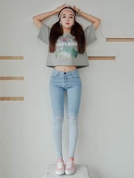 「LOVE」｜「アイテム（その他）」を使った、🦄Ninibaby さん（レディース・160cm）の冬コーディネート