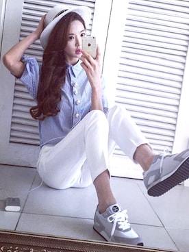 「N（エヌ）のアイテム（その他）」を使った、🦄Ninibaby さん（レディース・160cm）の夏コーディネート