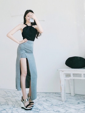 「N（エヌ）のアイテム（その他）」を使った、🦄Ninibaby さん（レディース・160cm）の夏コーディネート