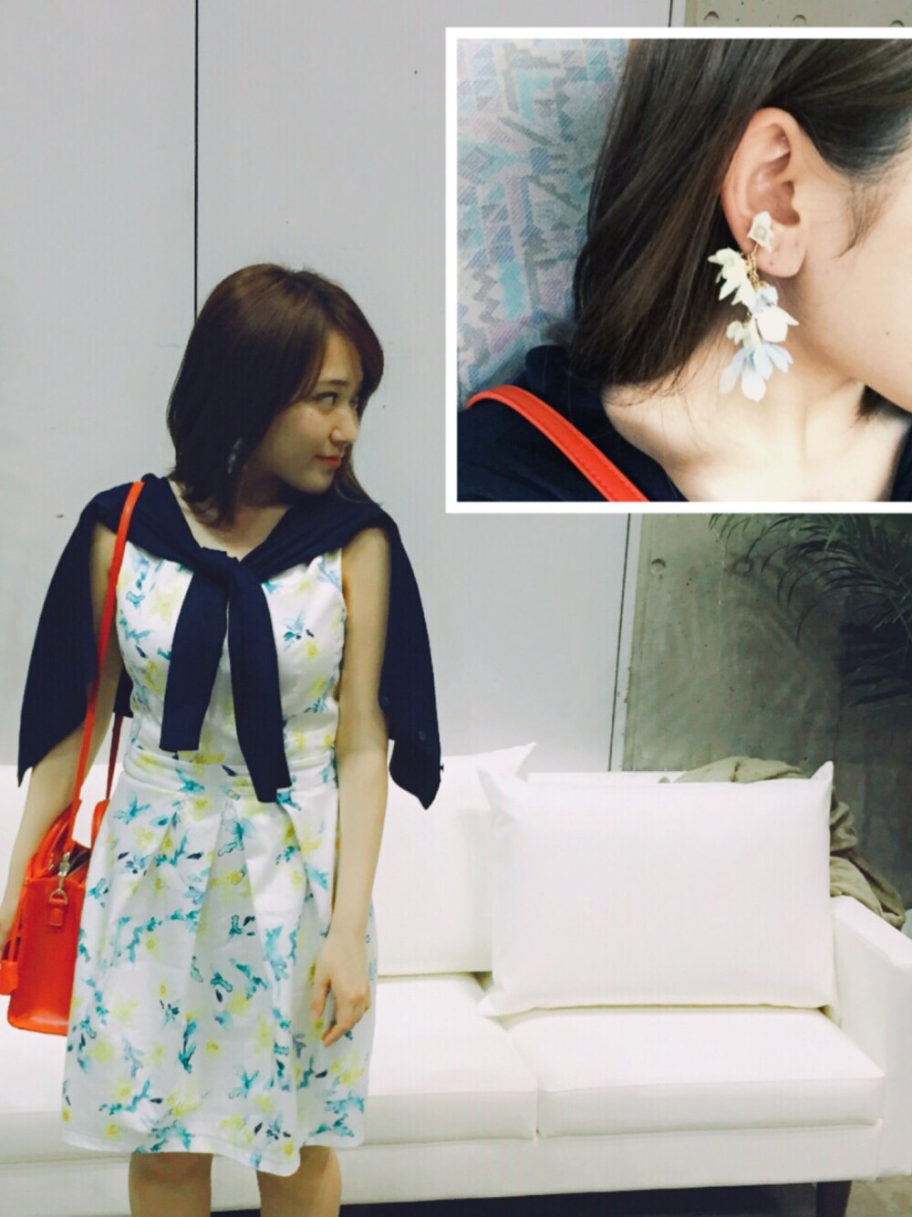 「握手会」｜「UNIQLOのアイテム（カーディガン/ボレロ、ブラック系）」を使った、内田眞由美さん（レディース・152cm）の春コーディネートの1枚目の写真