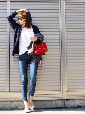スキニー デニム のレディース人気ファッションコーディネート Wear スキニー デニム のレディース人気ファッションコーディネート Wear
