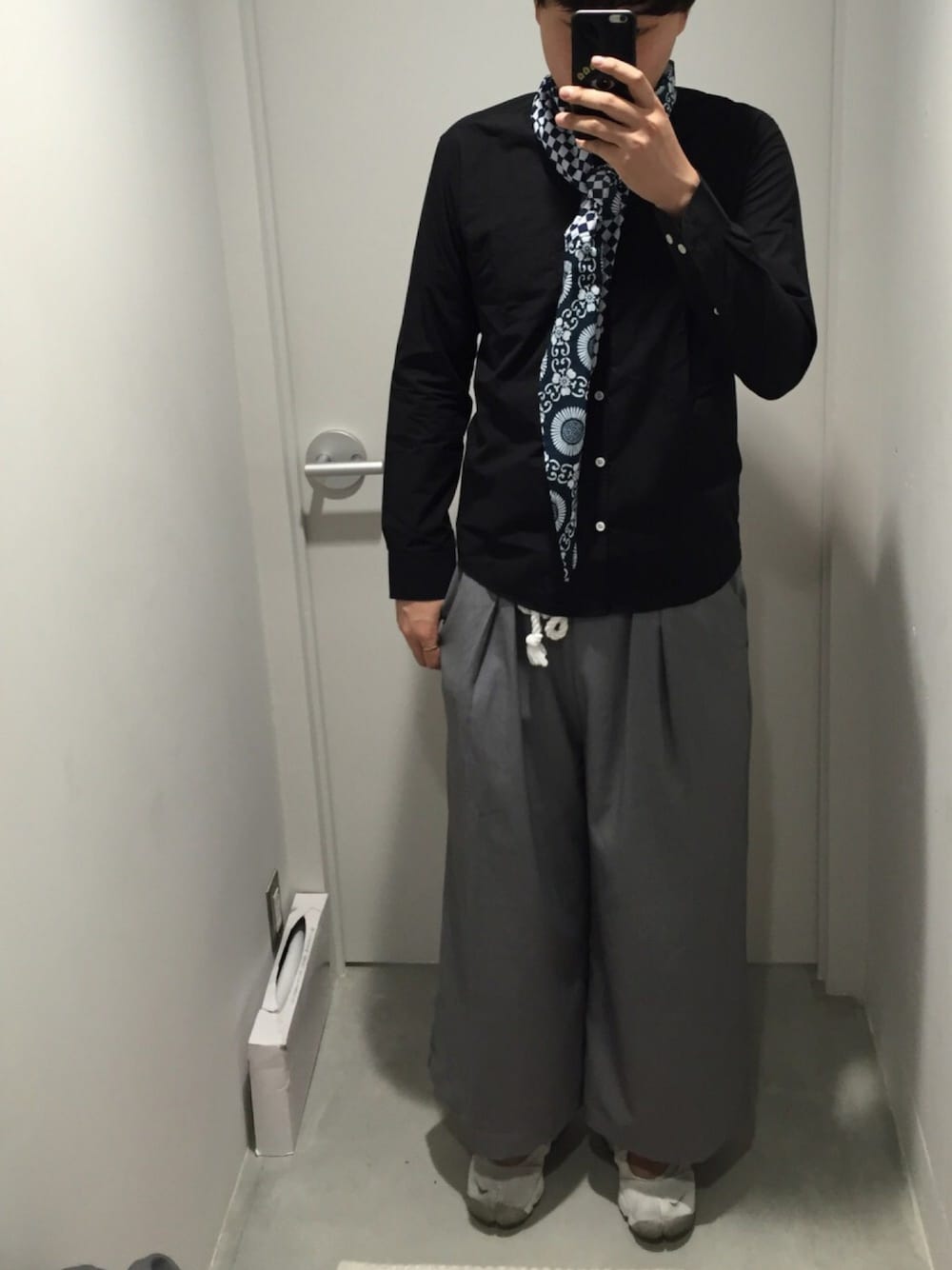 keisuke yonedaのアイテムを使った「袴パンツ」の人気ファッション