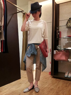 Rinaさん（レディース・163cm）の春コーディネート