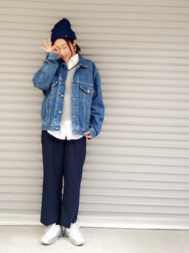 Rさん(レディース・157cm)の春コーディネート