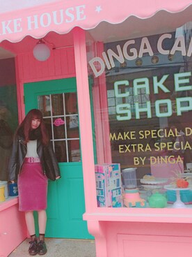 「韓国旅行」｜「アイテム（その他シューズ）」を使った、s a y a k aさん（レディース・165cm）の冬コーディネート