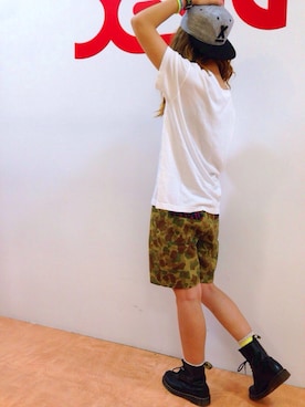 迫田美穂さん（レディース・158cm）の春コーディネート