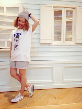 迫田美穂さん（レディース・158cm）の春コーディネート