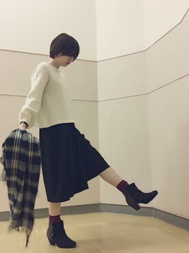 WMさん（レディース・153cm）の秋コーディネート