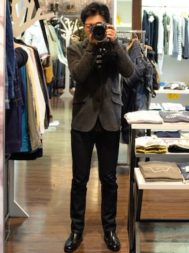 おしもさん(メンズ・174cm)の秋コーディネート