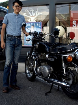 おしもさん（メンズ・174cm）の夏コーディネート