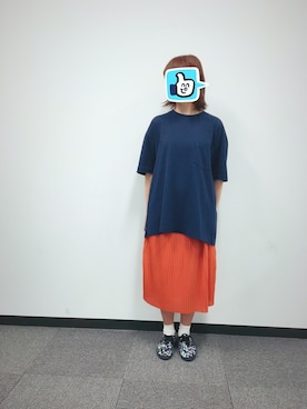 佳鈴さん（レディース・162cm）の夏コーディネート