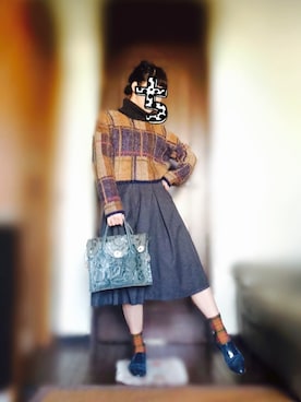 ちくわさん（レディース・161cm）の冬コーディネート