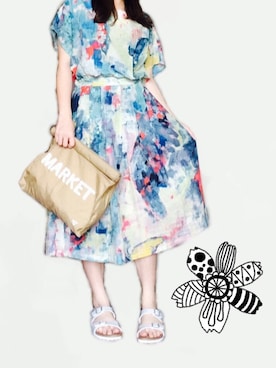 ちくわさん（レディース・161cm）の春コーディネート