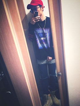 $hoさん（メンズ・175cm）の秋コーディネート