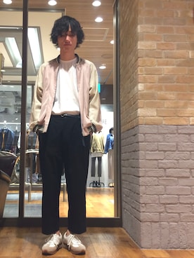 「JULIEN DAVID（ジュリエンデビッド）のアイテム」を使った、r.kobata1204さん（メンズ・182cm）の秋コーディネート