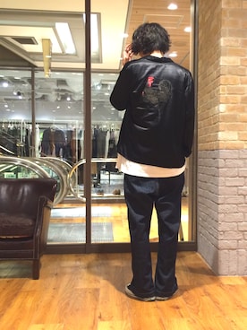 「JULIEN DAVID（ジュリエンデビッド）のアイテム」を使った、r.kobata1204さん（メンズ・182cm）の秋コーディネート