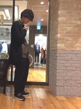 r.kobata1204さん（メンズ・182cm）の秋コーディネート