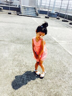 YUMIさん(キッズ・100cm)の夏コーディネート