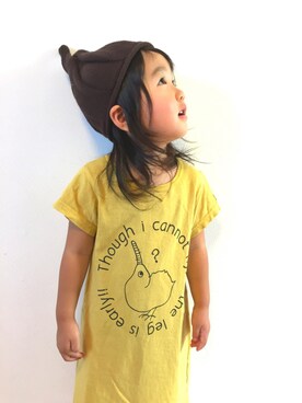 「フェリシモキッズ（フェリシモキッズ）のアイテム（ワンピース/ドレス）」を使った、Dekopontarooさん（キッズ・90cm）の秋コーディネート