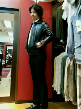 「アイテム（フォーマルスーツ/小物、シルバー系）」を使った、nishiさん（メンズ・176cm）の夏コーディネート