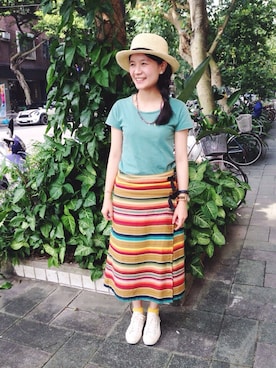 「womens」｜Frankさん（レディース・158cm）の夏コーディネート