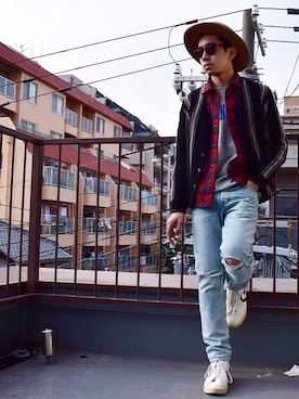 高橋 柊さん（メンズ・172cm）の春コーディネート